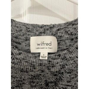 Wilfred Charcoal Knit Crew Neck Sweater